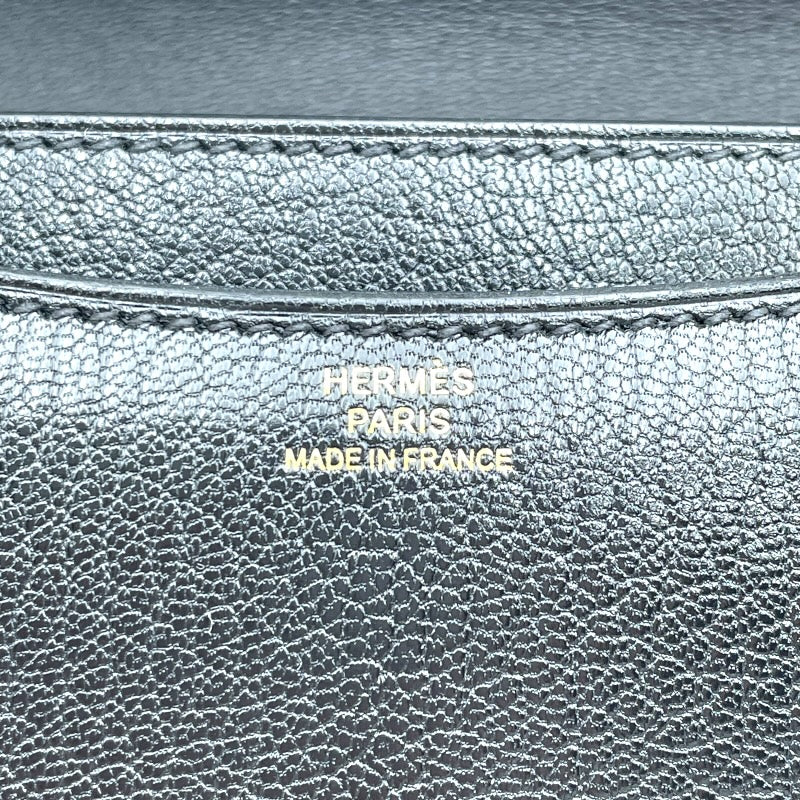 エルメス HERMES コンスタンス3 ミニ K刻 ブラック GD金具 シェーブル
