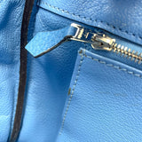 エルメス HERMES バーキン30 □R刻 ブルーパラダイス SV金具 トゴ レディース ハンドバッグ