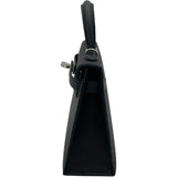 エルメス HERMES ミニケリー2 K刻 ブラック SV金具 エプソン レディース ショルダーバッグ