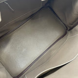 エルメス HERMES バーキン35 □P刻 エトゥープ SV金具 トゴ レディース ハンドバッグ