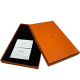 エルメス HERMES ネックレス ホワイト ライトブルー バッファローホーン・ラッカーウッド ジュエリー