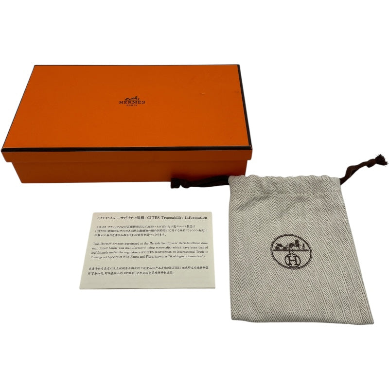 エルメス HERMES ケリートゥーゴー B刻 ブラック GD金具 アリゲーター