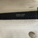 エルメス HERMES ガーデンパーティーPM C刻 ブラック SV金具 ネゴンダ レディース ハンドバッグ