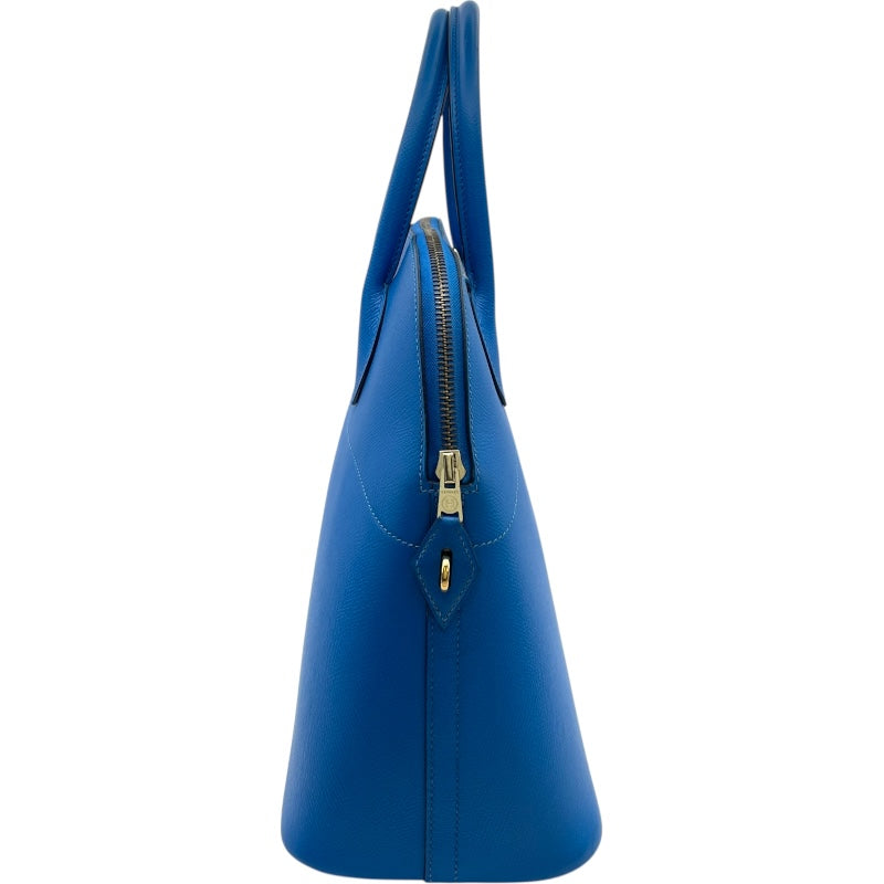 エルメス HERMES ボリード35 □D刻 ブルーフランス GD金具 クシュベル レディース ショルダーバッグ エルメス HERMES ボリード35 □D刻 ブルーフランス GD金具 クシュベル
