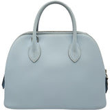 エルメス HERMES ボリード 1923 25 ヴェルソ Z刻印 ブルーブリュム/クレ シルバー金具 エプソン レディース ショルダーバッグ