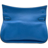エルメス HERMES ジプシエール34 ▢O刻 ブルーイドラ SV金具 トリヨン レディース ショルダーバッグ