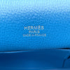 エルメス HERMES ジプシエール34 ▢O刻 ブルーイドラ SV金具 トリヨン レディース ショルダーバッグ