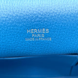 エルメス HERMES ジプシエール34 ▢O刻 ブルーイドラ SV金具 トリヨン レディース ショルダーバッグ