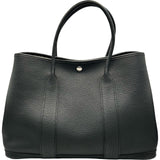 エルメス HERMES ガーデンパーティPM B刻印 ブラック シルバー金具 ネゴンダ レディース トートバッグ
