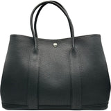 エルメス HERMES ガーデンパーティPM B刻印 ブラック シルバー金具 ネゴンダ レディース トートバッグ