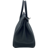 エルメス HERMES バーキン25 K刻 ブラック SV金具 トゴ レディース ハンドバッグ