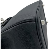 エルメス HERMES バーキン25 K刻 ブラック SV金具 トゴ レディース ハンドバッグ