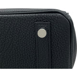 エルメス HERMES バーキン25 K刻 ブラック SV金具 トゴ レディース ハンドバッグ