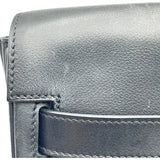 エルメス HERMES ケリーメッセンジャーPM B刻印 ブラック/SV金具 エヴァ―グレイン メンズ ショルダーバッグ