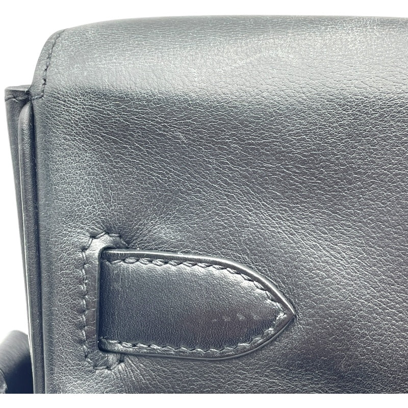エルメス HERMES ケリーメッセンジャーPM B刻印 ブラック/SV金具