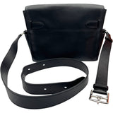 エルメス HERMES ケリーメッセンジャーPM B刻印 ブラック/SV金具 エヴァ―グレイン メンズ ショルダーバッグ