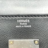 エルメス HERMES ケリーメッセンジャーPM B刻印 ブラック/SV金具 エヴァ―グレイン メンズ ショルダーバッグ