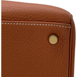 エルメス HERMES ケリー32 内縫い □H刻 エトリュスク GD金具 トリヨン レディース ショルダーバッグ