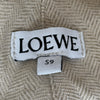 ロエベ LOEWE ロゴレザーパッチバケットハット K820HB1XA7 ブラウン コットン レディース その他ファッション雑貨
