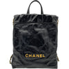 シャネル CHANEL CHANEL22 バックパック AS3859 ブラック GD金具 カーフ レディース ハンドバッグ