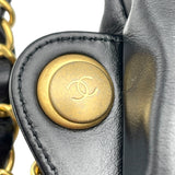 シャネル CHANEL CHANEL22 バックパック AS3859 ブラック GD金具 カーフ レディース ハンドバッグ