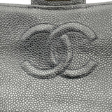 シャネル CHANEL ミニマトラッセ20 A01115 6番台 ブラック GD金具 キャビア レディース ショルダーバッグ