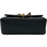 シャネル CHANEL ミニマトラッセ20 A01115 6番台 ブラック GD金具 キャビア レディース ショルダーバッグ