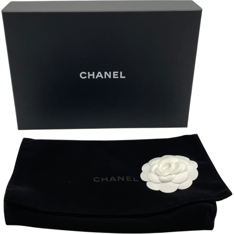 シャネル CHANEL フリルチェーンウォレット 30番台 ブラック GD金具 ラム レディース ショルダーバッグ シャネル CHANEL フリルチェーンウォレット 30番台 ブラック GD金具