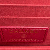 シャネル CHANEL フリルチェーンウォレット 30番台 ブラック GD金具 ラム レディース ショルダーバッグ