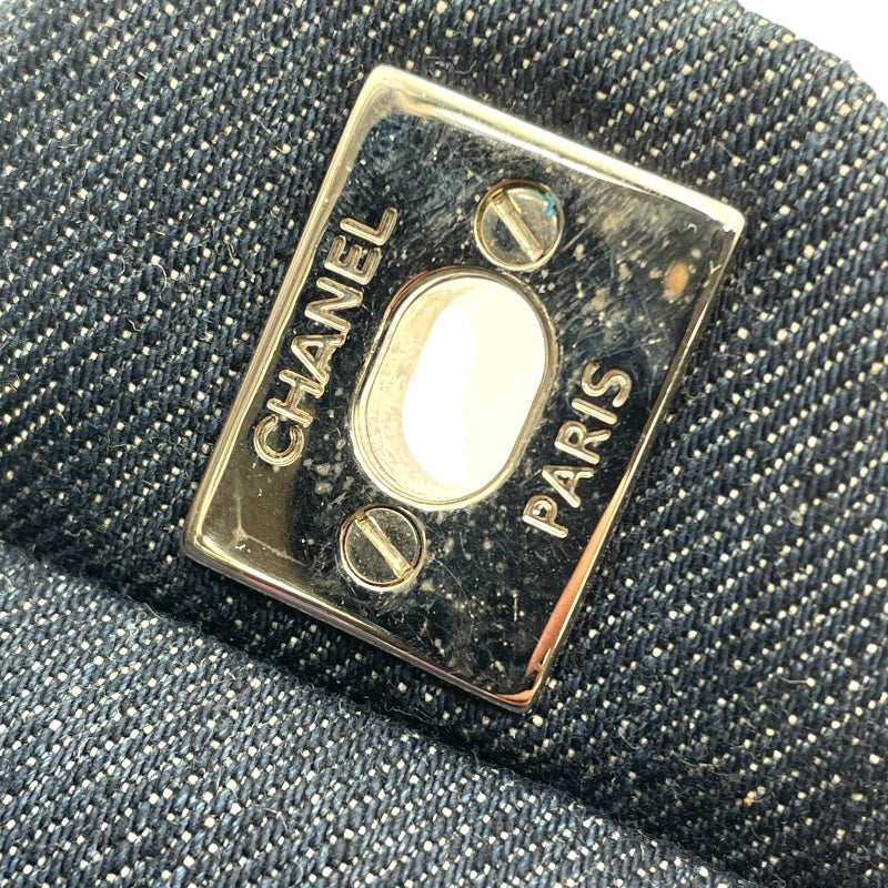 シャネル CHANEL マトラッセ25 A01112 22番台 ネイビー デニム・ビジュー レディース ショルダーバッグ シャネル CHANEL マトラッセ25 A01112 22番台 ネイビー デニム