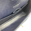 シャネル CHANEL マトラッセ25 A01112 22番台 ネイビー デニム・ビジュー レディース ショルダーバッグ