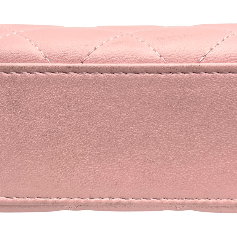 シャネル CHANEL ココマーク 2WAY AP2945 ピンク GD金具 ラムスキン