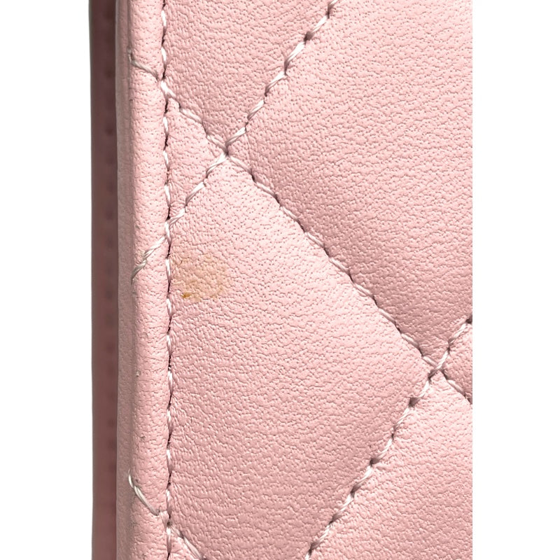シャネル CHANEL ココマーク 2WAY AP2945 ピンク GD金具 ラムスキン