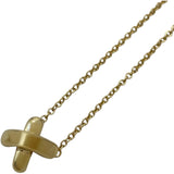 ティファニー TIFFANY＆CO クロスステッチネックレス ゴールド 750 ジュエリー