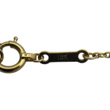 ティファニー TIFFANY＆CO バイザヤードネックレス ゴールド K18/ダイヤモンド ジュエリー