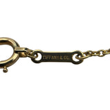 ティファニー TIFFANY＆CO バイザヤードネックレス ゴールド K18/ダイヤモンド ジュエリー