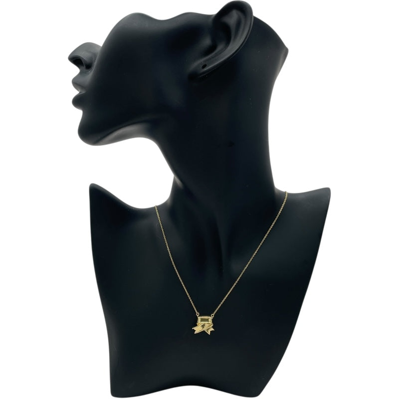 ティファニー TIFFANY＆CO リボンネックレス ゴールド 750 ジュエリー