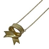 ティファニー TIFFANY＆CO リボンネックレス ゴールド 750 ジュエリー