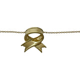 ティファニー TIFFANY＆CO リボンネックレス ゴールド 750 ジュエリー