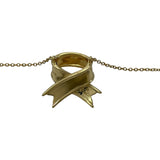 ティファニー TIFFANY＆CO リボンネックレス ゴールド 750 ジュエリー