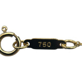 ティファニー TIFFANY＆CO リボンネックレス ゴールド 750 ジュエリー