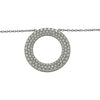 ティファニー TIFFANY＆CO メトロ3ロウサークルネックレス ホワイトゴールド 750/ダイヤモンド ジュエリー