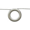 ティファニー TIFFANY＆CO メトロ3ロウサークルネックレス ホワイトゴールド 750/ダイヤモンド ジュエリー
