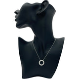 ティファニー TIFFANY＆CO メトロ3ロウサークルネックレス ホワイトゴールド 750/ダイヤモンド ジュエリー