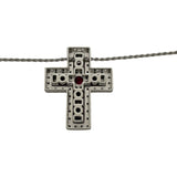 ダミアーニ DAMIANI ベルエポックネックレスM ホワイトゴールド 750WG/ルビー/ダイヤモンド ダイヤモンド ジュエリー