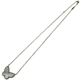 ヴァンクリーフ＆アーペル Van Cleef & Arpels ラッキーアルハンブラパピヨンネックレス ゴールド Au750/マザーオブパール ジュエリー