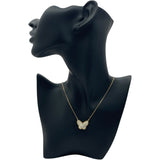 ヴァンクリーフ＆アーペル Van Cleef & Arpels ラッキーアルハンブラパピヨンネックレス ゴールド Au750/マザーオブパール ジュエリー