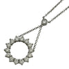 ティファニー TIFFANY＆CO オープンサークルネックレス プラチナ Pt950/ダイヤモンド ダイヤモンド ジュエリー
