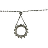 ティファニー TIFFANY＆CO オープンサークルネックレス プラチナ Pt950/ダイヤモンド ダイヤモンド ジュエリー