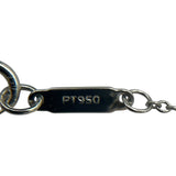 ティファニー TIFFANY＆CO オープンサークルネックレス プラチナ Pt950/ダイヤモンド ダイヤモンド ジュエリー